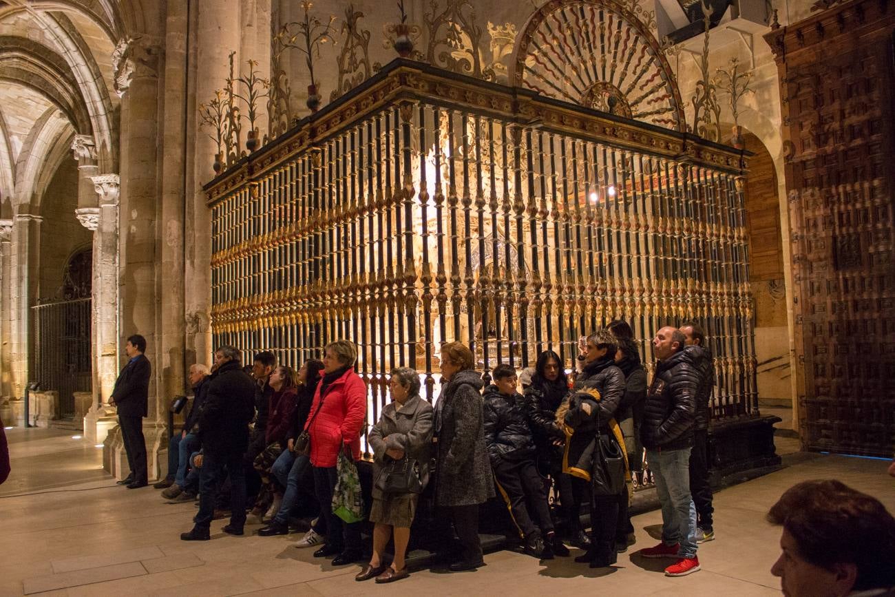 Despedida de las reliquias de Santo Domingo de la Calzada y reapertura al público de la cripta de la catedral tras los trabajos realizados en ella por el artista internacional Marko Rupnik