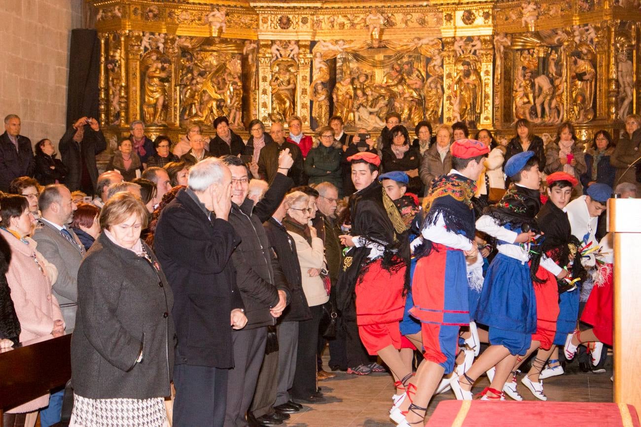 Despedida de las reliquias de Santo Domingo de la Calzada y reapertura al público de la cripta de la catedral tras los trabajos realizados en ella por el artista internacional Marko Rupnik