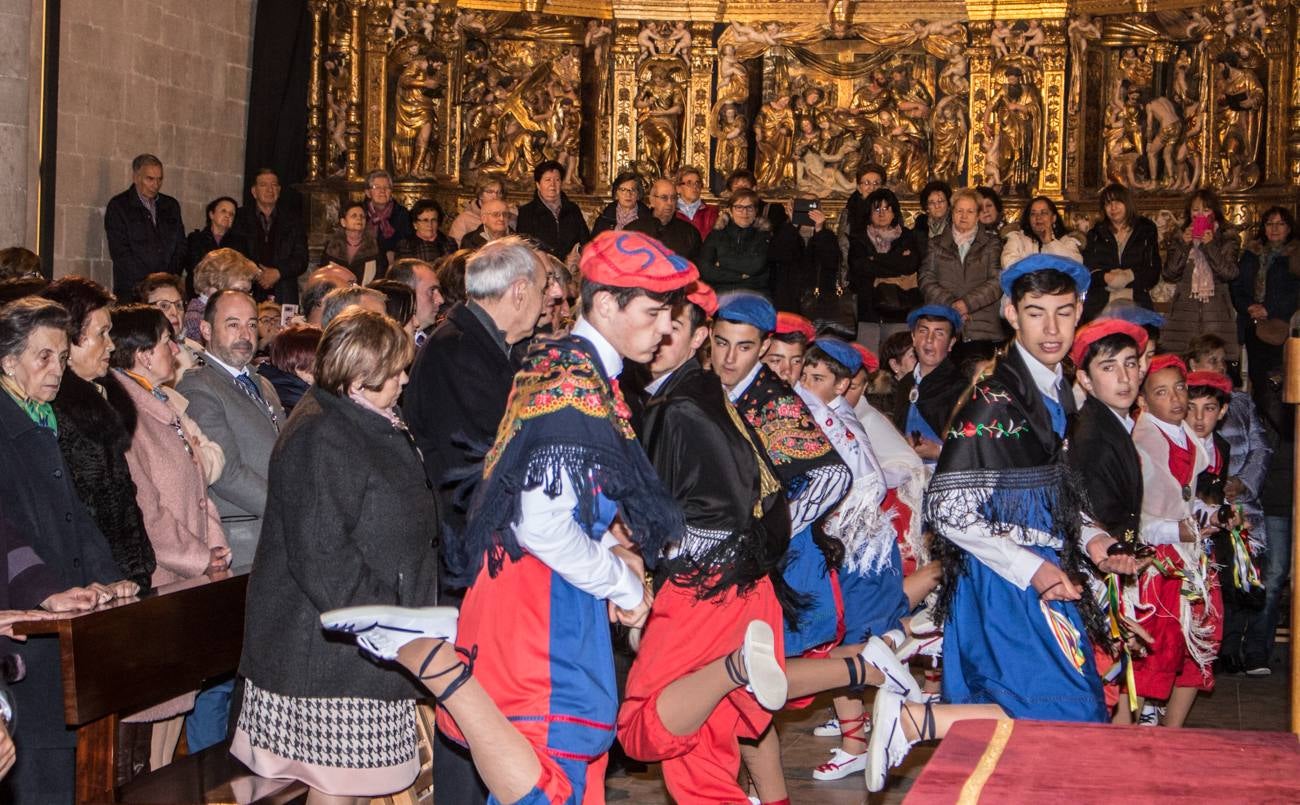 Despedida de las reliquias de Santo Domingo de la Calzada y reapertura al público de la cripta de la catedral tras los trabajos realizados en ella por el artista internacional Marko Rupnik