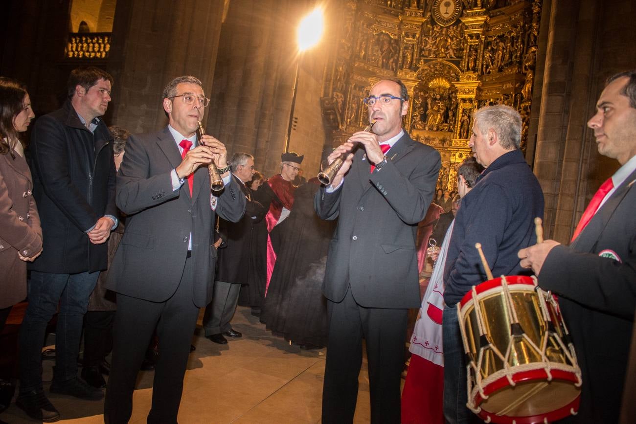 Despedida de las reliquias de Santo Domingo de la Calzada y reapertura al público de la cripta de la catedral tras los trabajos realizados en ella por el artista internacional Marko Rupnik