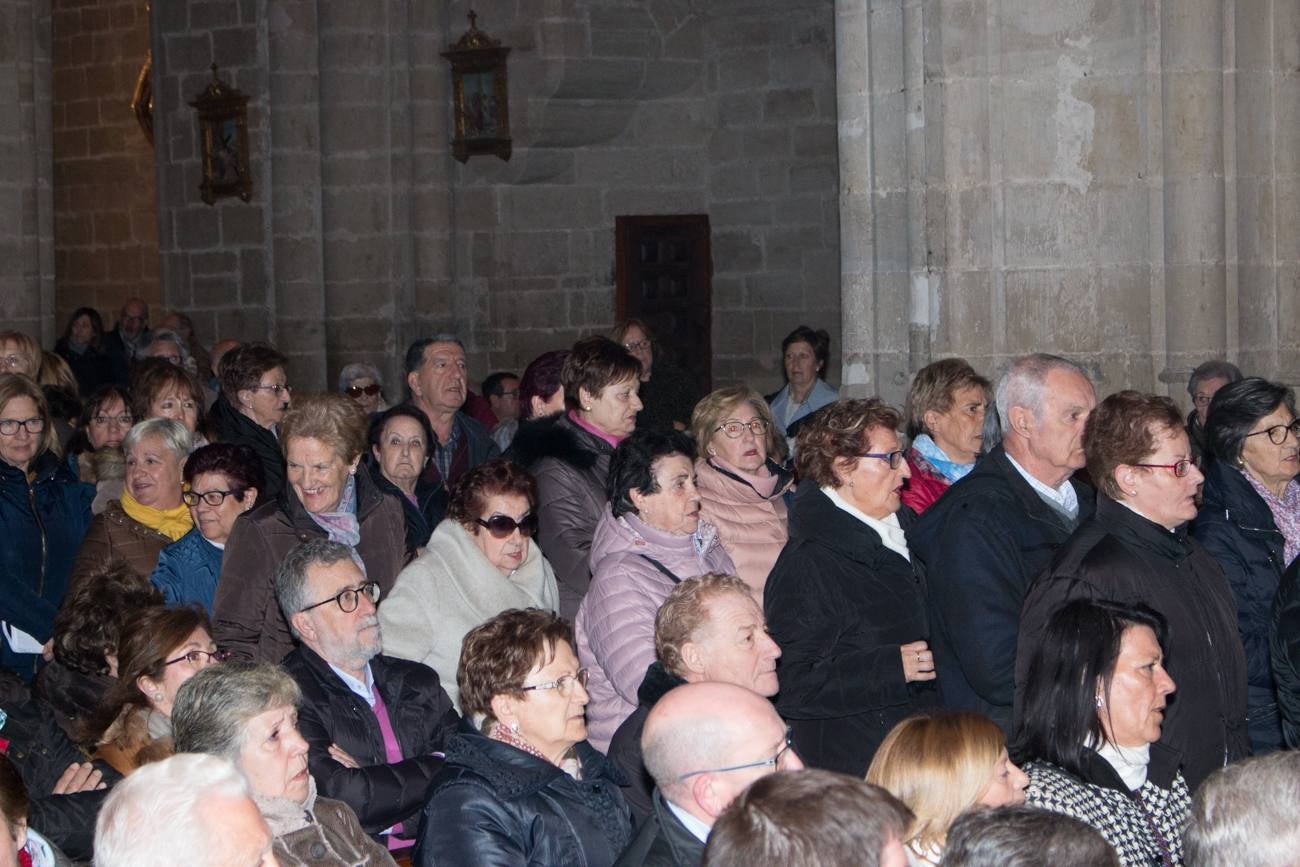 Despedida de las reliquias de Santo Domingo de la Calzada y reapertura al público de la cripta de la catedral tras los trabajos realizados en ella por el artista internacional Marko Rupnik