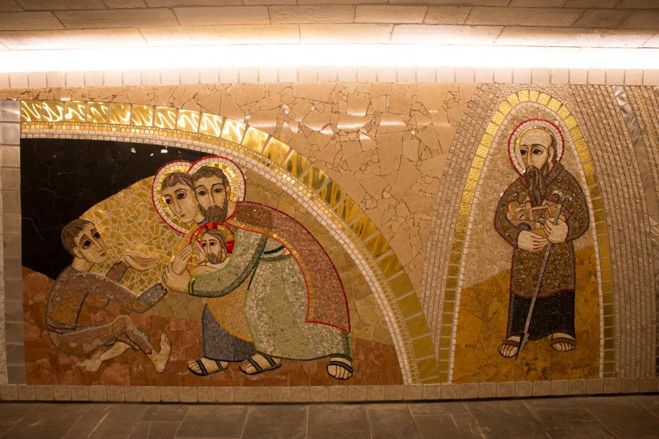 Despedida de las reliquias de Santo Domingo de la Calzada y reapertura al público de la cripta de la catedral tras los trabajos realizados en ella por el artista internacional Marko Rupnik