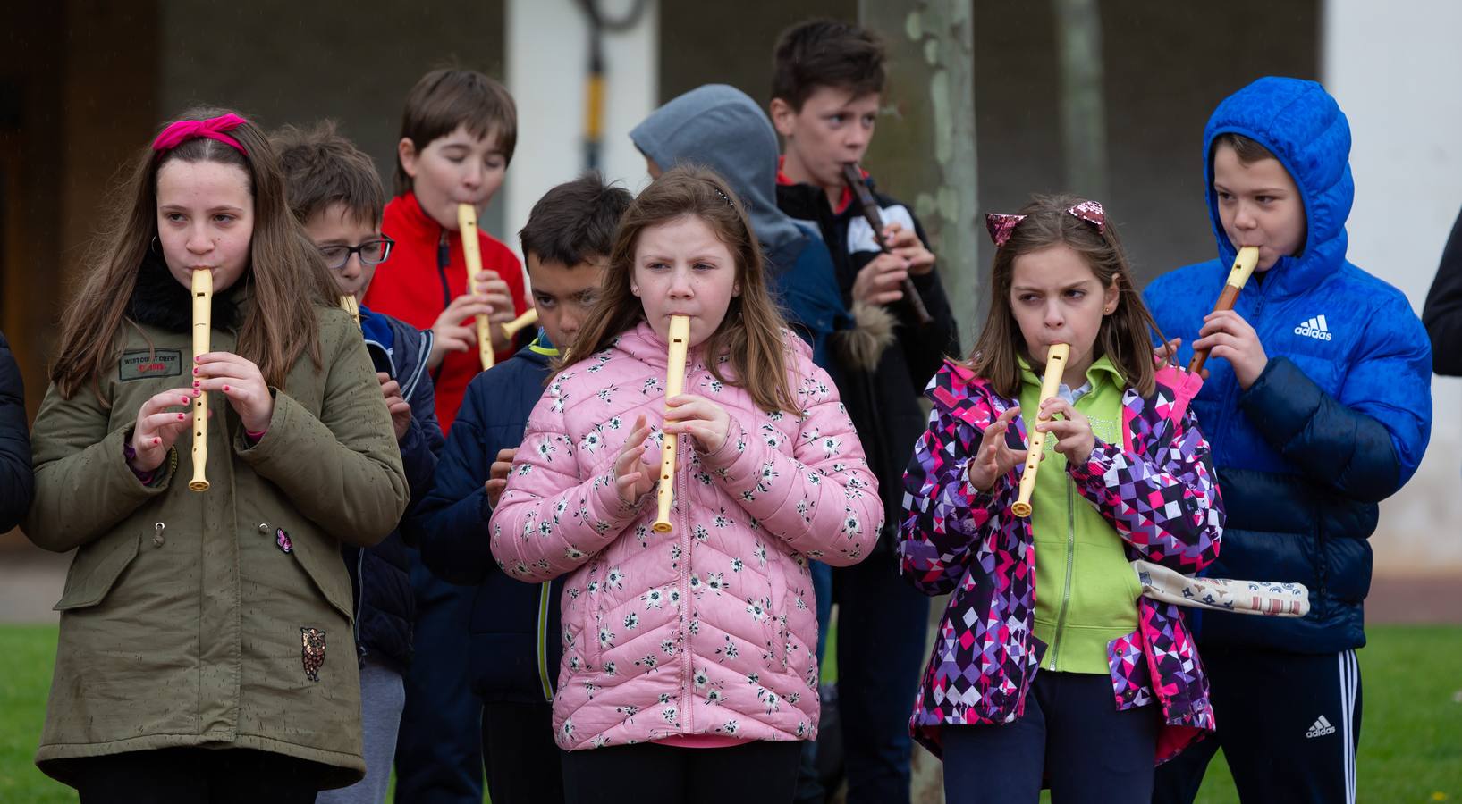 Fotos: Escolares riojanos celebran Musiqueando en el parque San Miguel de Logroño