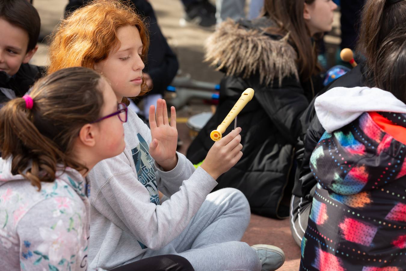 Fotos: Escolares riojanos celebran Musiqueando en el parque San Miguel de Logroño