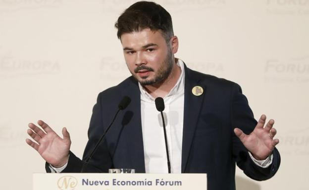 Gabriel Rufián. 