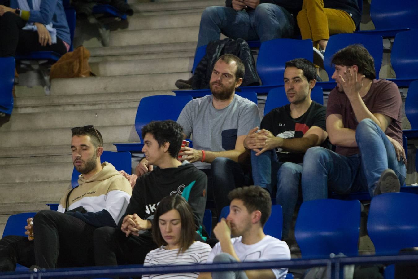 La logroñesa Eli Amatriain y su pareja Patty Llaguno pasaron esta mañana a las semifinales