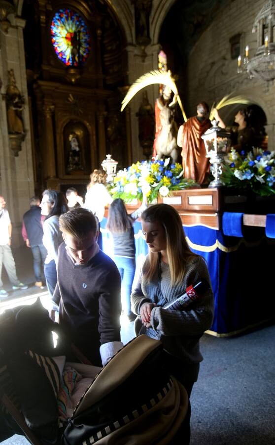 Fotos: La Borriquita se prepara la para la procesión