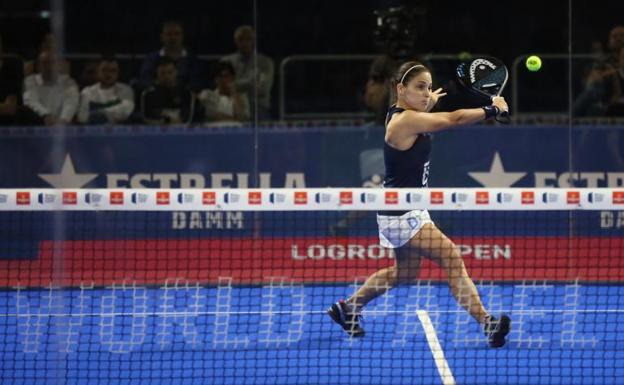 Eli Amatriain y Patty Llaguno se despiden del Logroño Open en una reñida semifinal