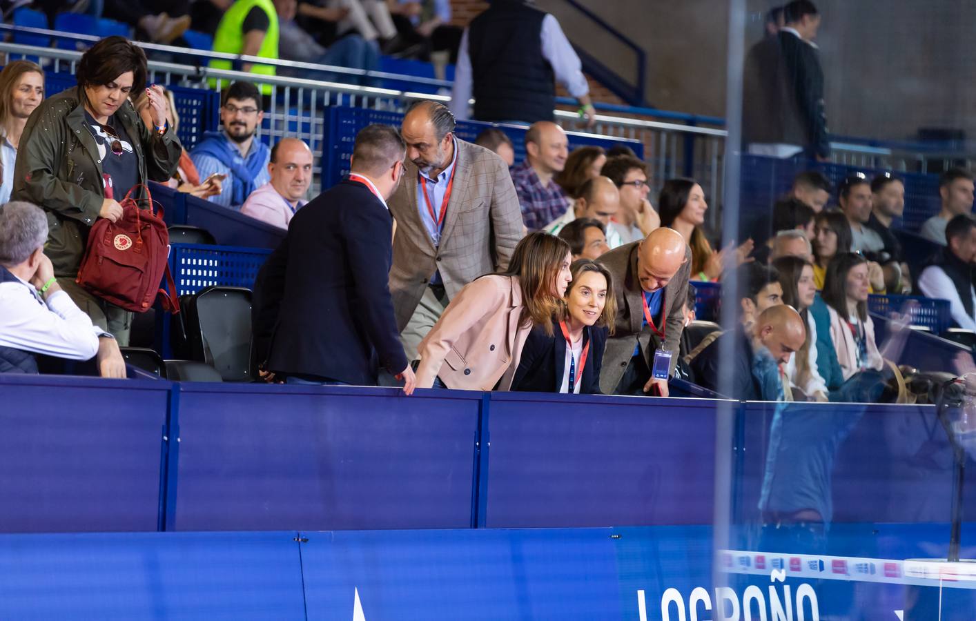 Fotos: Eli Amatriain y su parreja Patty Llaguno se despiden del Logroño Open World Padel Tour