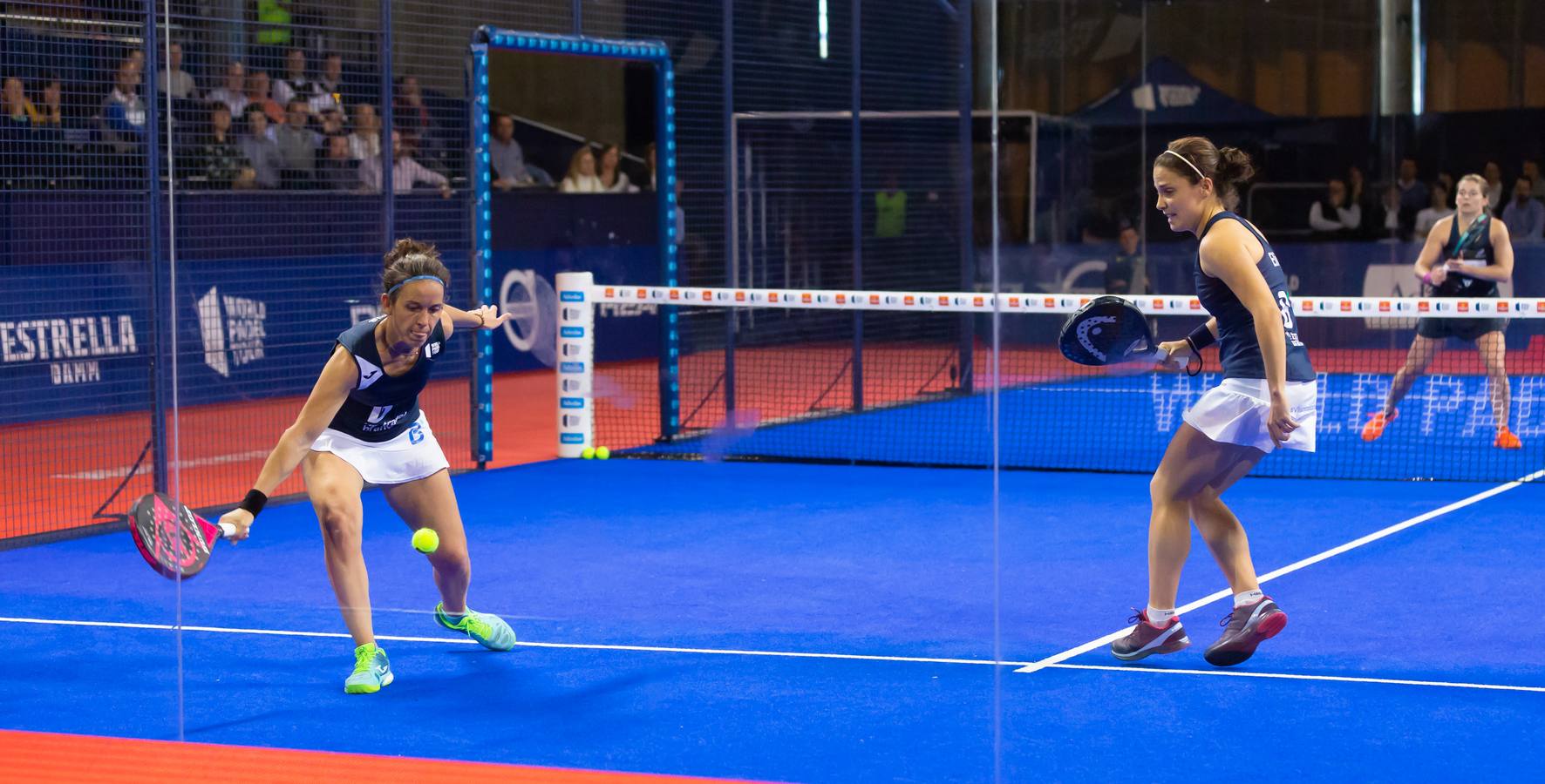 Fotos: Eli Amatriain y su parreja Patty Llaguno se despiden del Logroño Open World Padel Tour