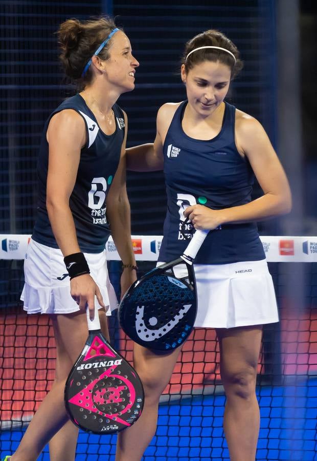 Fotos: Eli Amatriain y su parreja Patty Llaguno se despiden del Logroño Open World Padel Tour