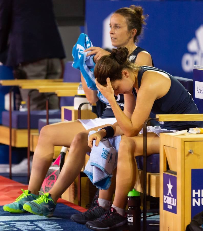 Fotos: Eli Amatriain y su parreja Patty Llaguno se despiden del Logroño Open World Padel Tour