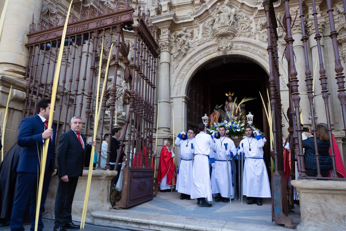 Fotos: La procesión de La Borriquita en Logroño