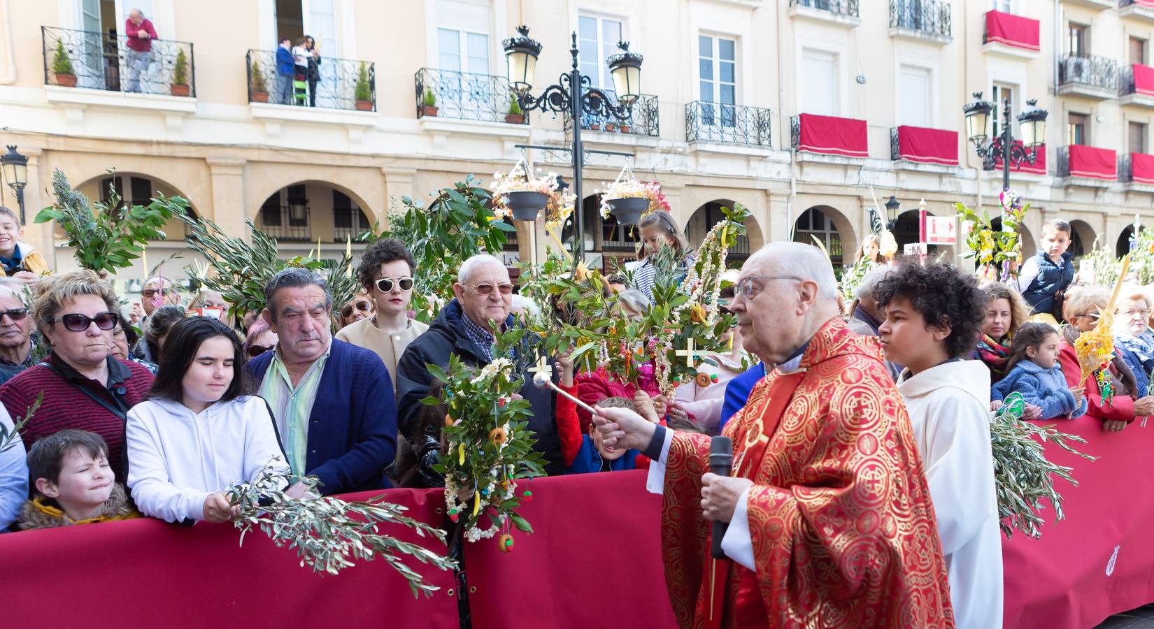 Fotos: La procesión de La Borriquita en Logroño