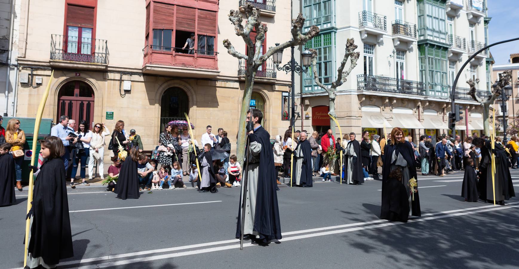 Fotos: La procesión de La Borriquita en Logroño