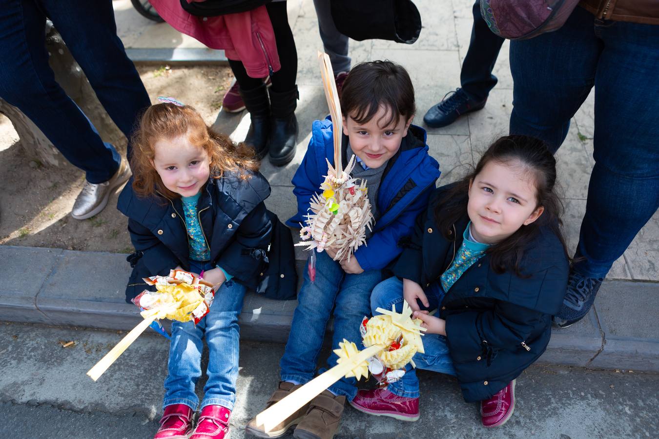 Fotos: La procesión de La Borriquita en Logroño