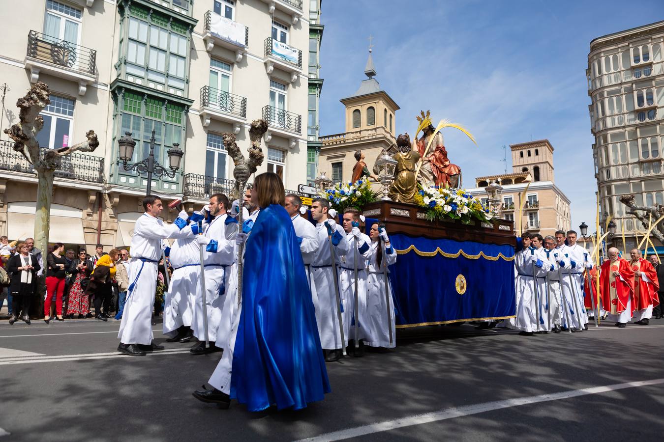 Fotos: La procesión de La Borriquita en Logroño