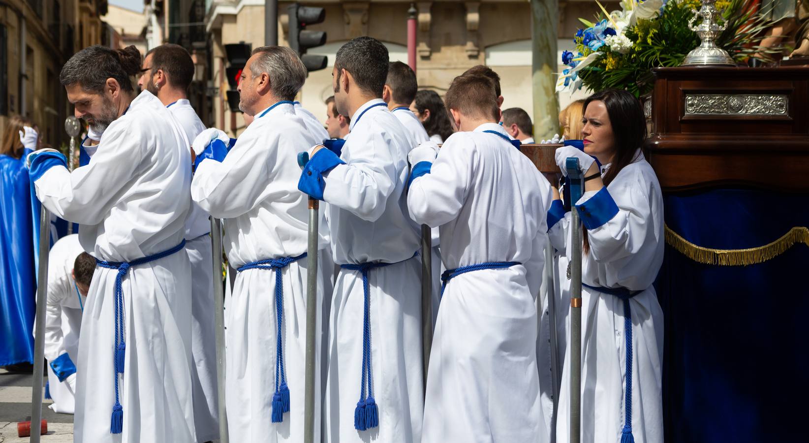 Fotos: La procesión de La Borriquita en Logroño