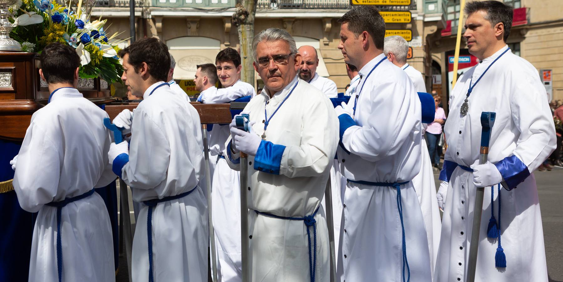 Fotos: La procesión de La Borriquita en Logroño