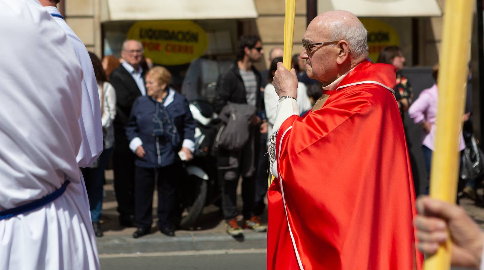 Fotos: La procesión de La Borriquita en Logroño