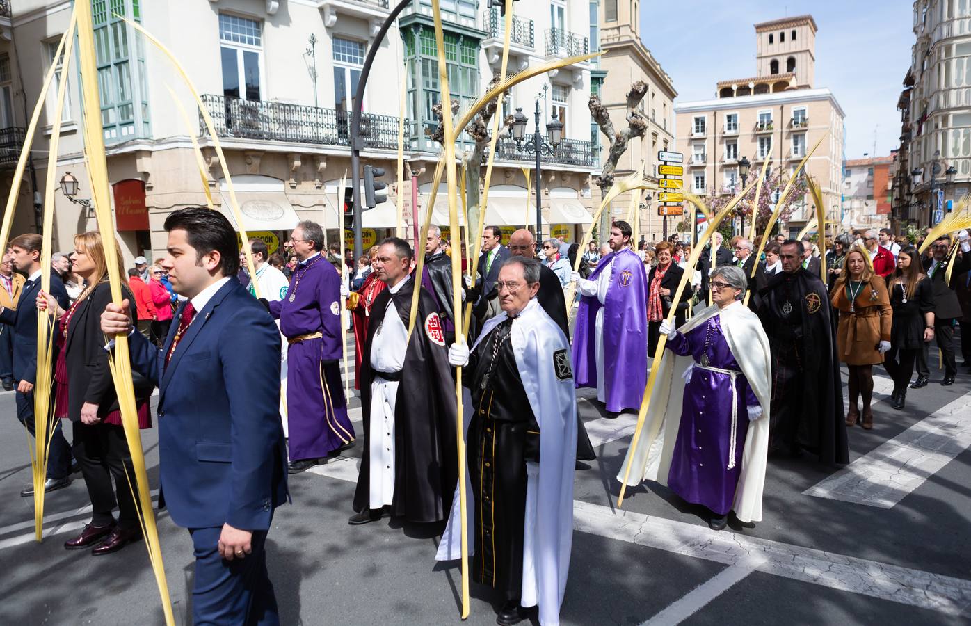 Fotos: La procesión de La Borriquita en Logroño