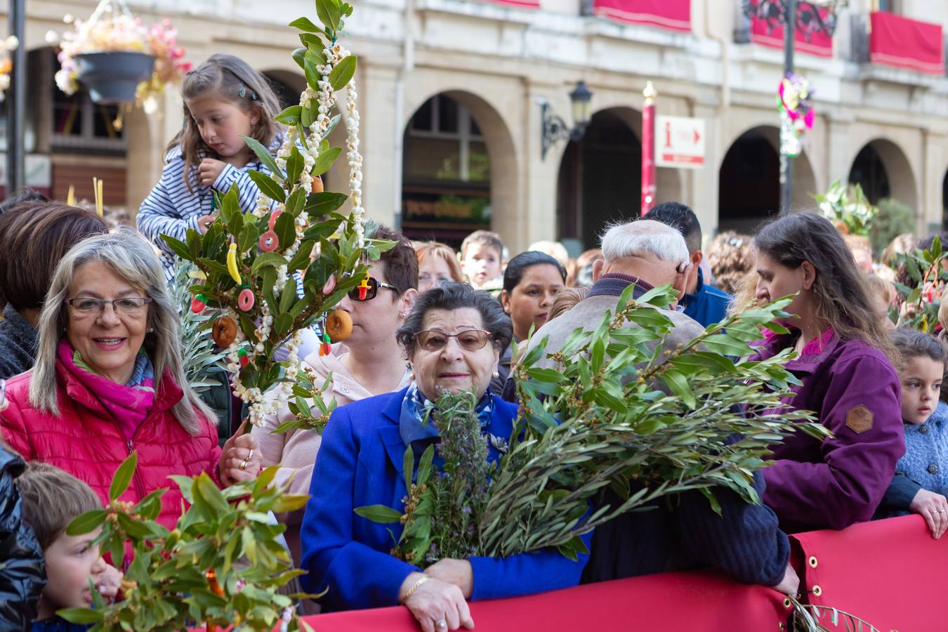 Fotos: La procesión de La Borriquita en Logroño