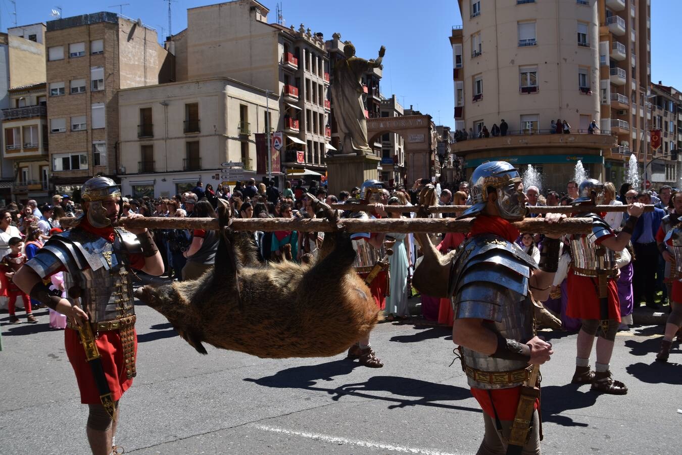 La ciudad recuerda su historia romana con la celebración de Mercafórum, un evento que se inauguró este sábado y que reserva numerosas actividades para este domingo