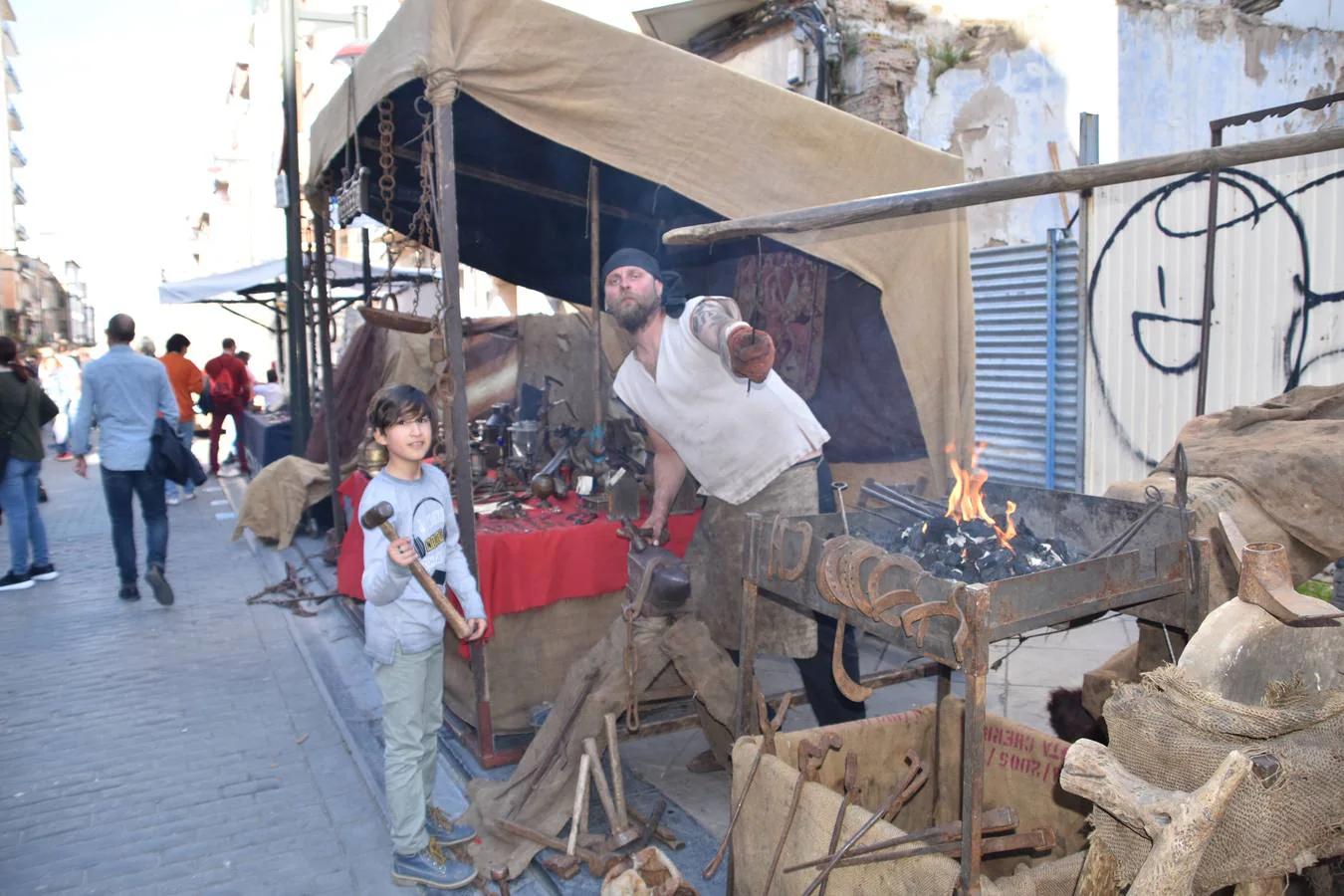 La ciudad recuerda su historia romana con la celebración de Mercafórum, un evento que se inauguró este sábado y que reserva numerosas actividades para este domingo