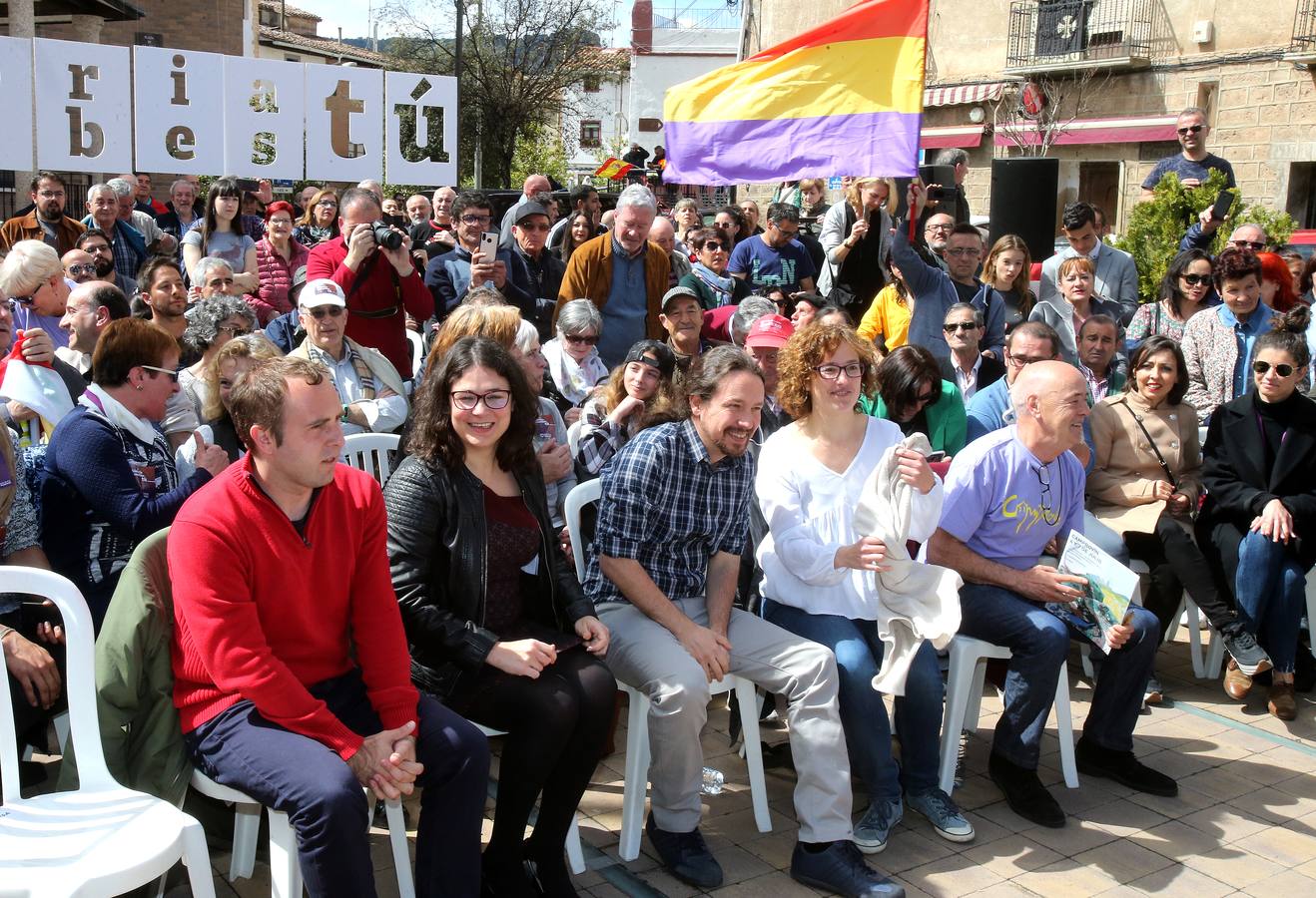 Fotos: Acto electoral de Pablo Iglesias en Nalda