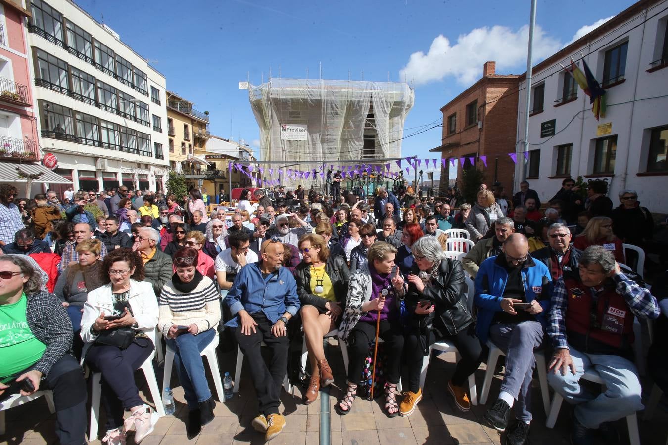 Fotos: Acto electoral de Pablo Iglesias en Nalda