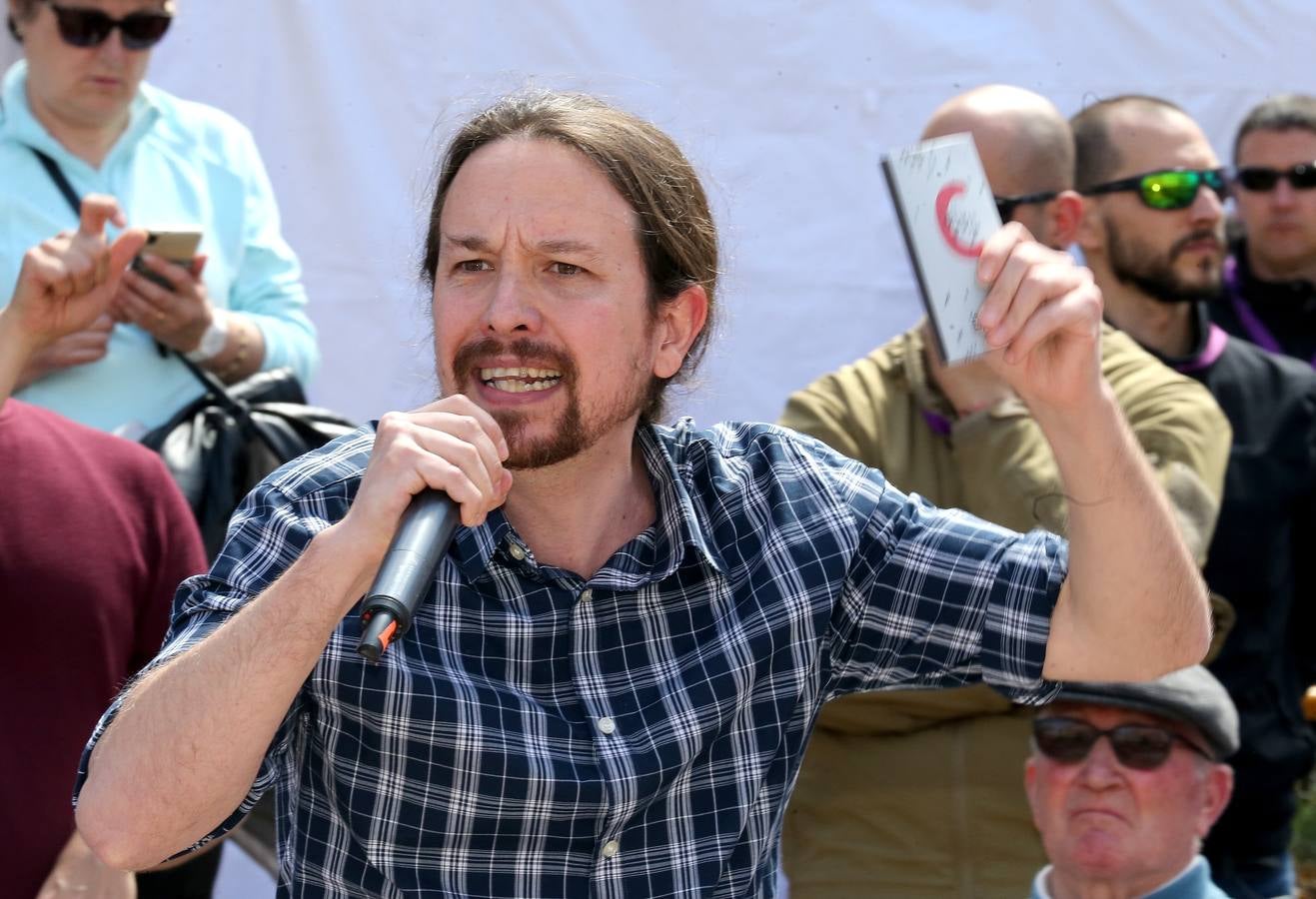 Fotos: Acto electoral de Pablo Iglesias en Nalda