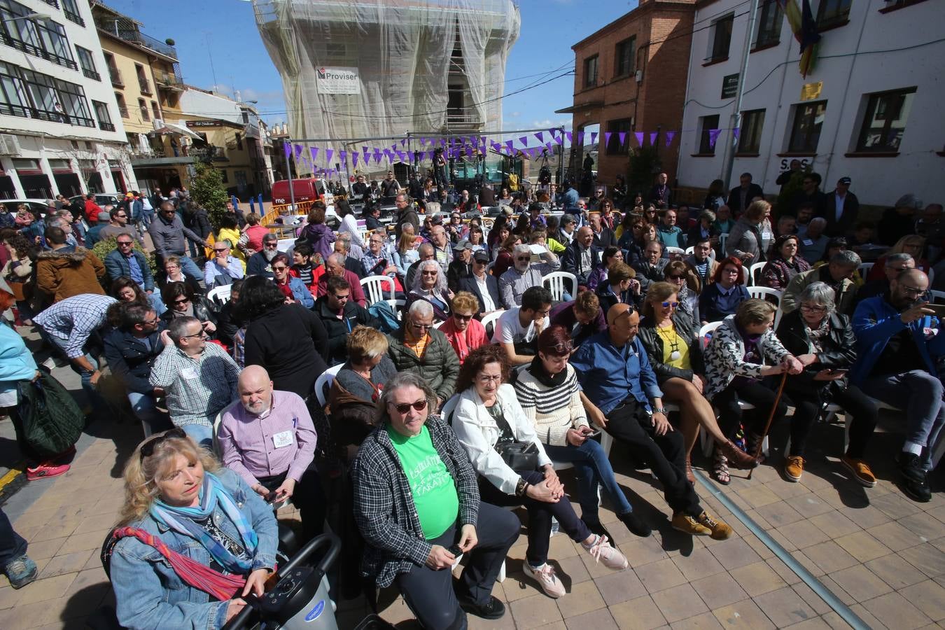 Fotos: Acto electoral de Pablo Iglesias en Nalda