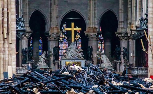 Los tesoros que han sobrevivido en Notre Dame