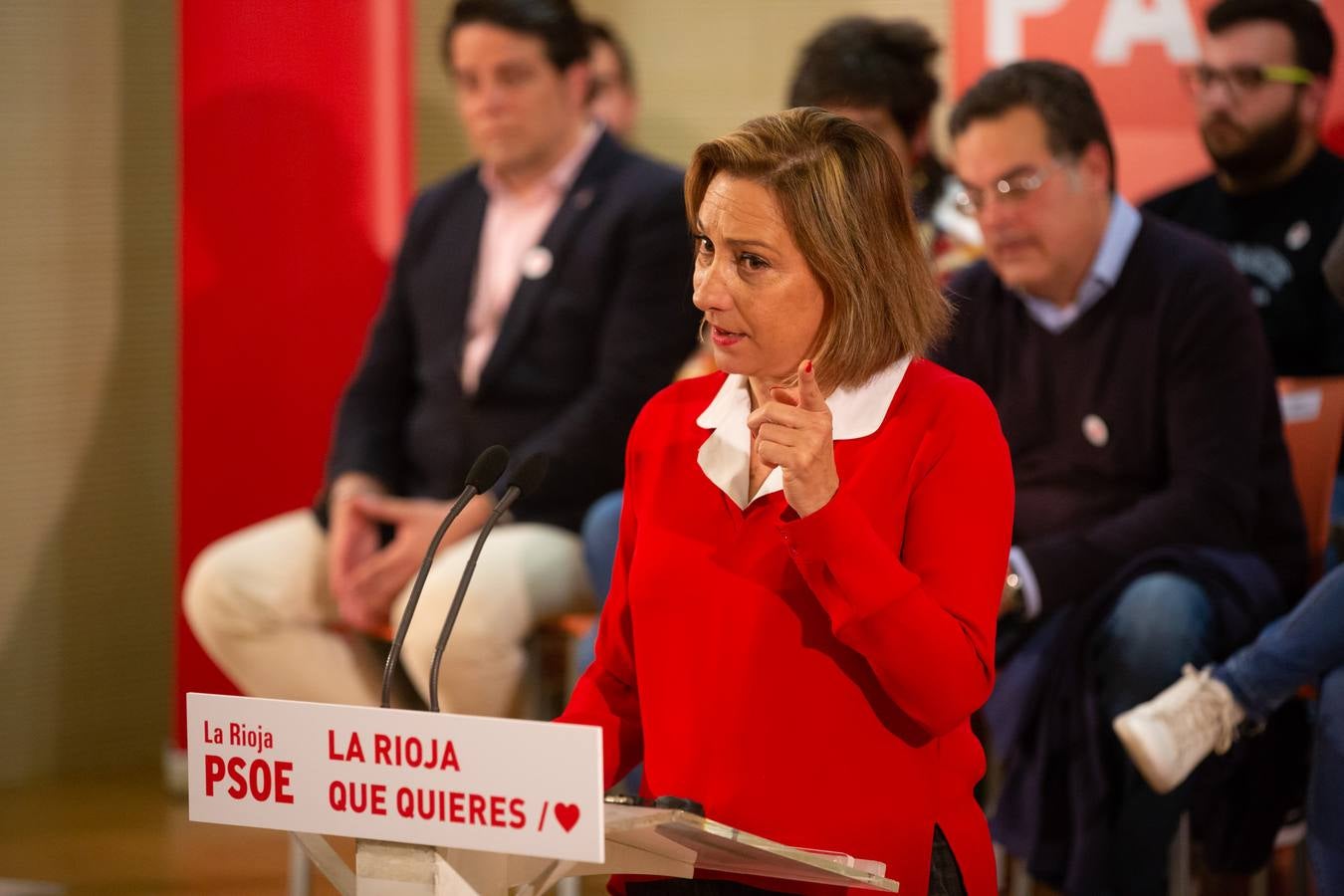 Fotos: Acto electoral de Marlaska en Logroño