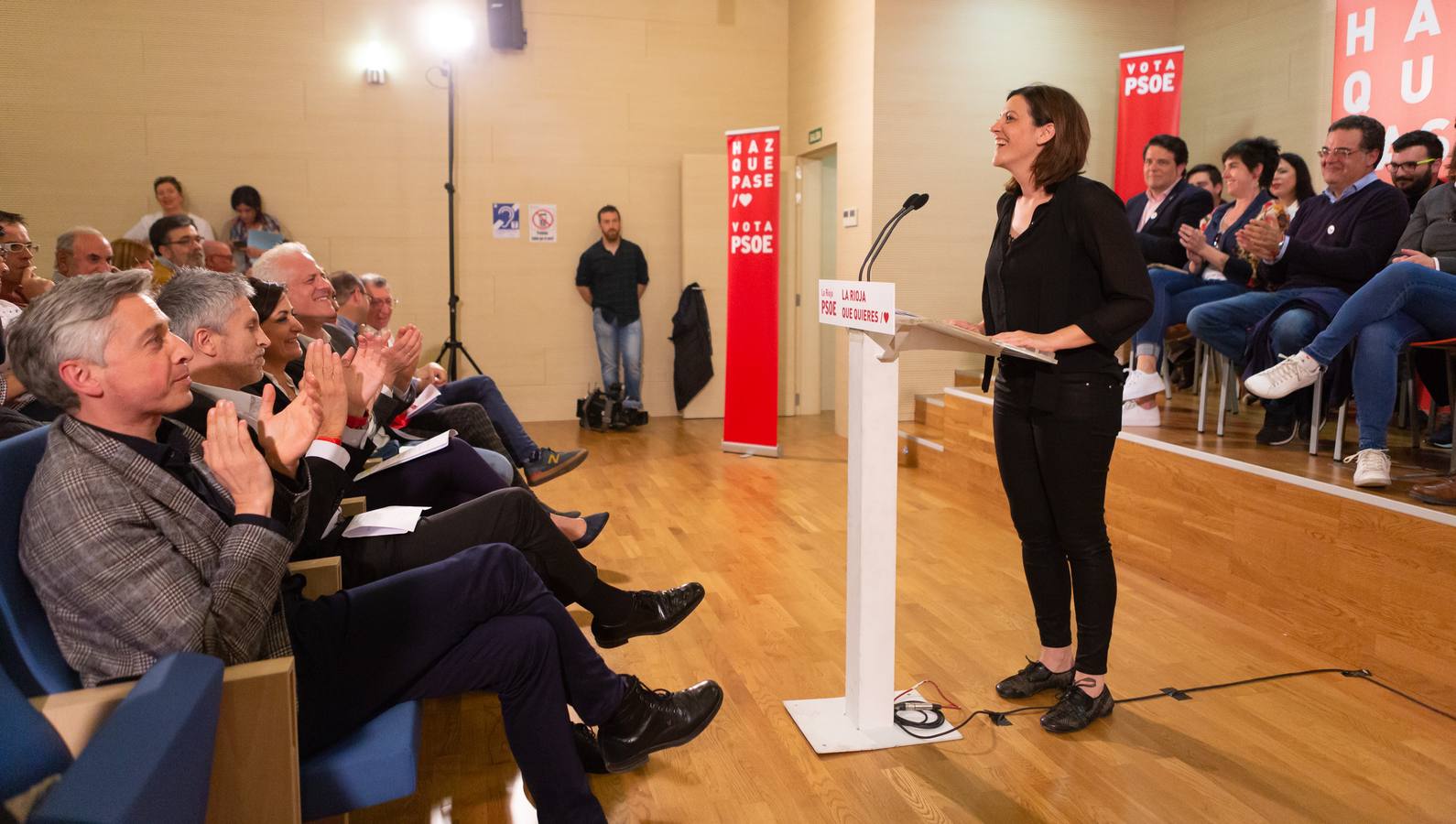 Fotos: Acto electoral de Marlaska en Logroño