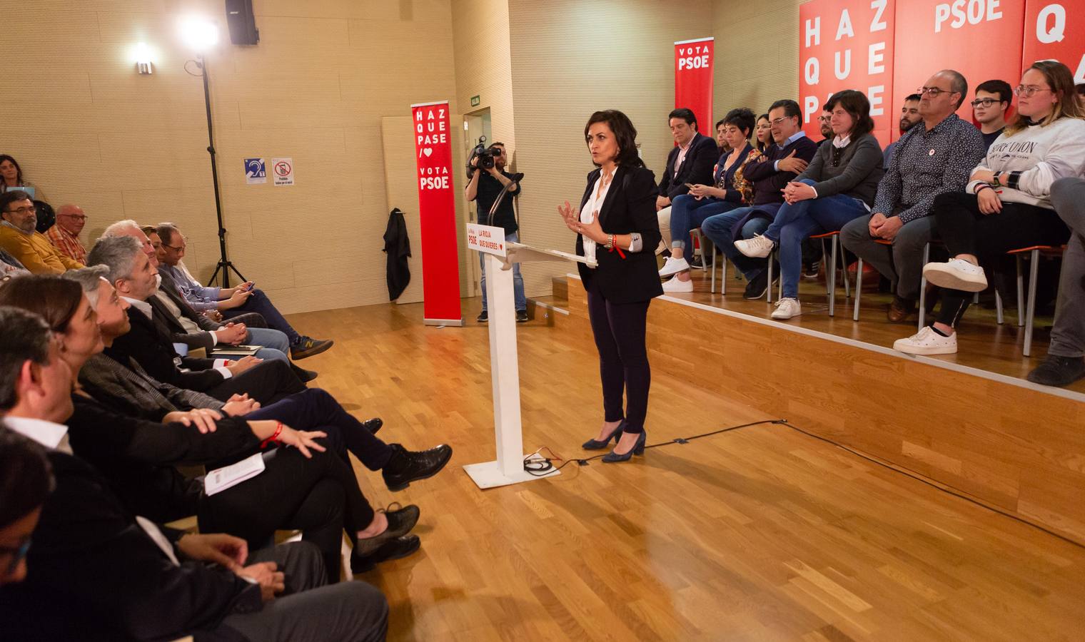Fotos: Acto electoral de Marlaska en Logroño