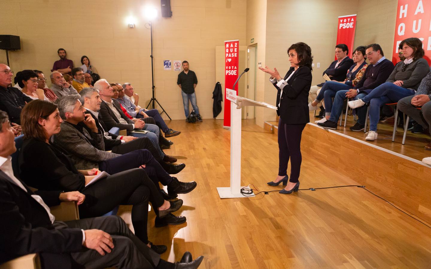 Fotos: Acto electoral de Marlaska en Logroño