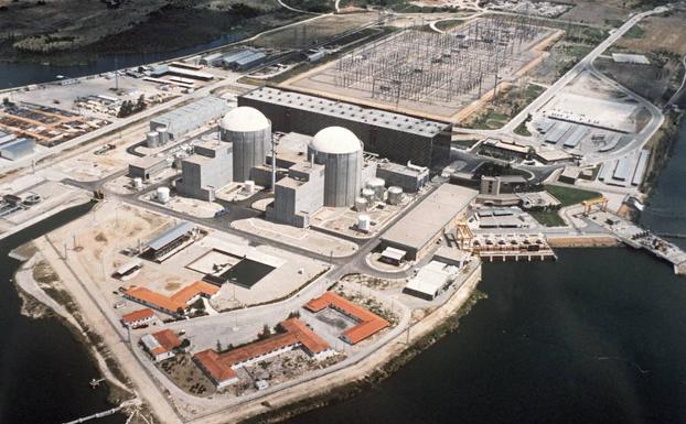 Central nuclear de Almaraz (Cáceres).