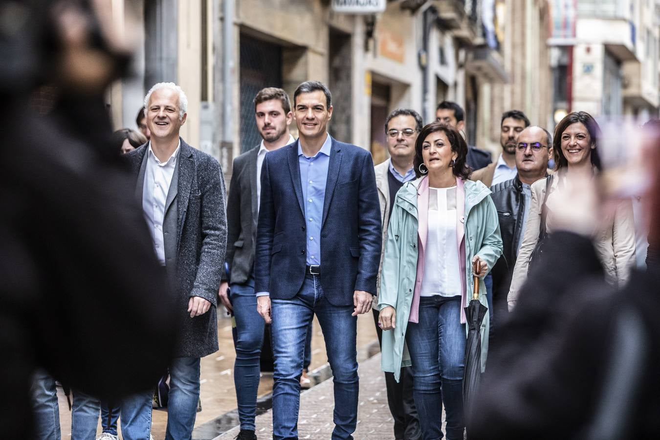 Fotos: Pedro Sánchez, en Logroño