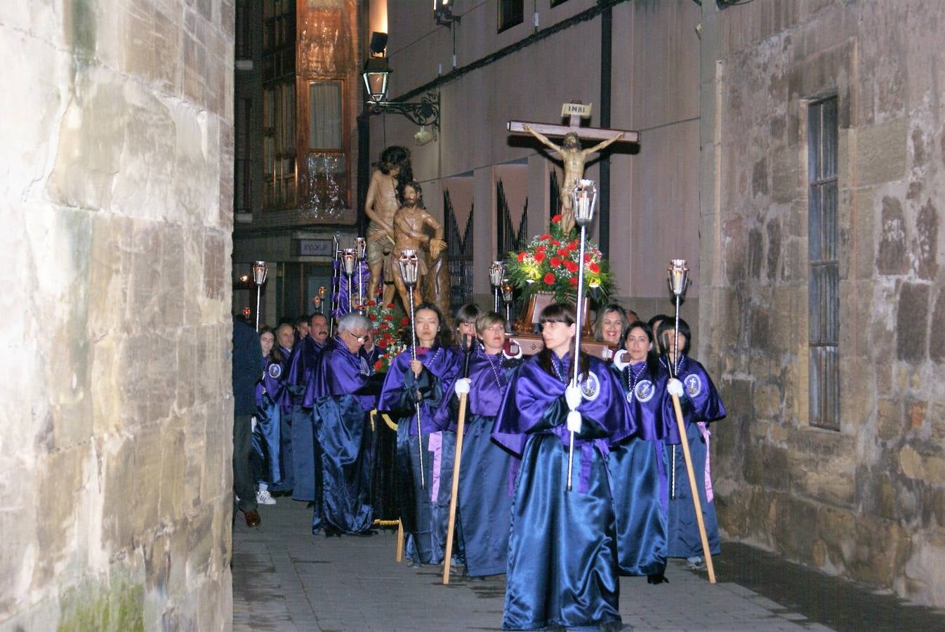 Fotos: Procesión de Viernes Santo en Nájera