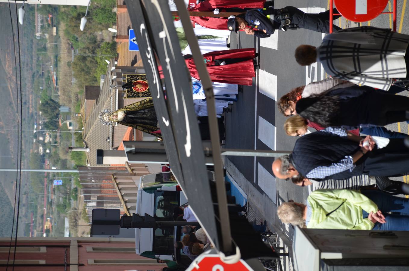 Fotos: Procesión de la Soledad de María en Calahorra