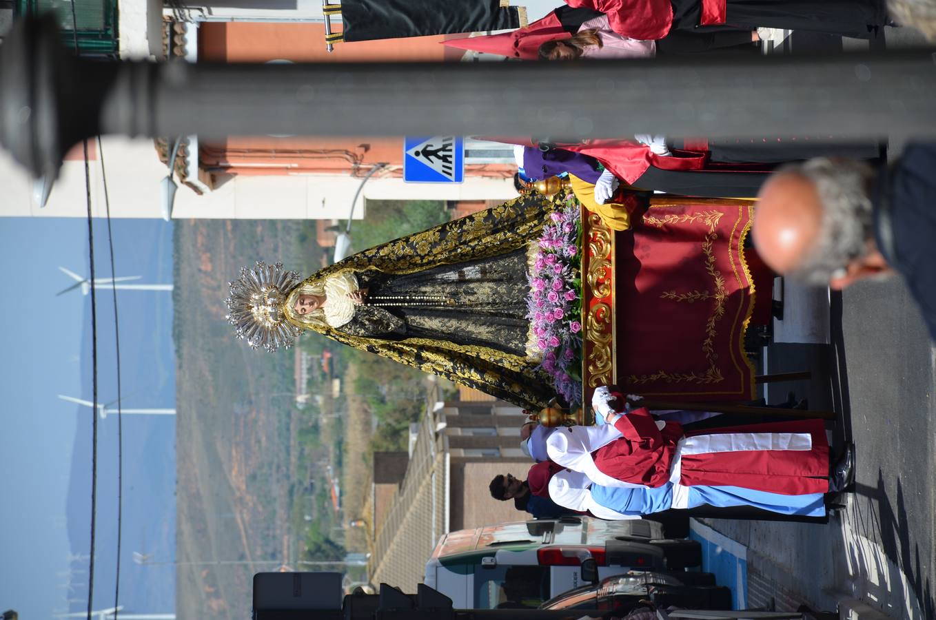 Fotos: Procesión de la Soledad de María en Calahorra