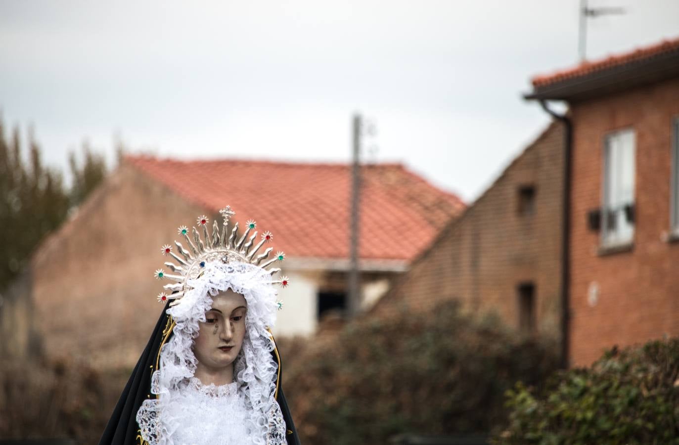 Fotos: Procesión del Resucitado, en Santo Domingo de la Calzada