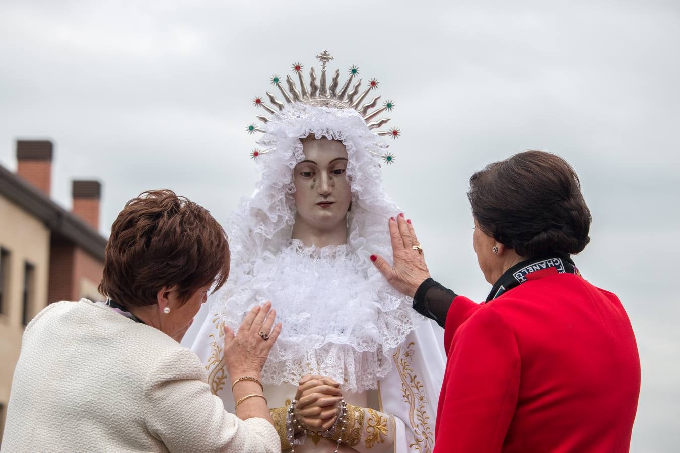 Fotos: Procesión del Resucitado, en Santo Domingo de la Calzada