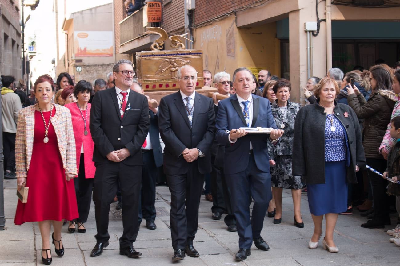 El cardenal Ricardo Blázquez y el obispo Carlos Escribano presidieron la inauguración del Año Jubilar y la apertura de la puerta del Perdón.