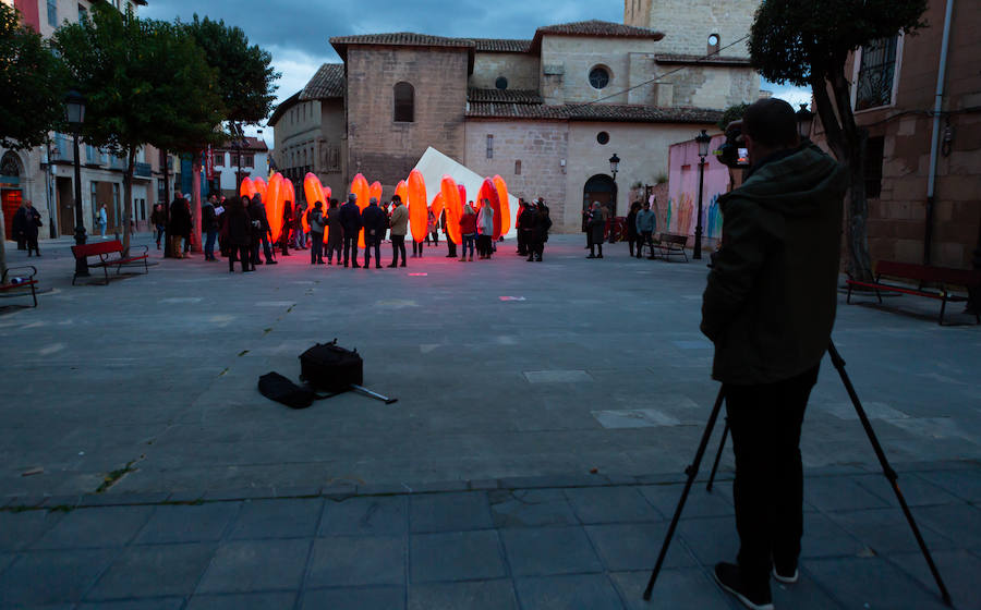 La plaza de San Bartolomé acogió este jueves la primera sesión de 'Señales 1.0'