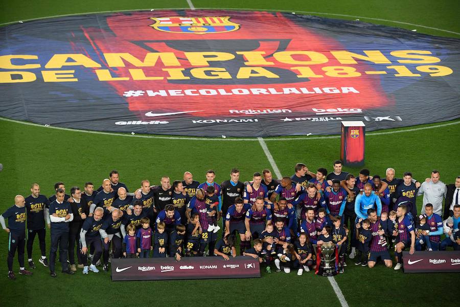 El Barcelona ha celebrado la 26ª Liga de la historia del club