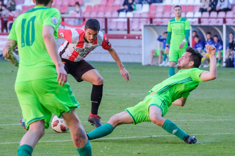 Los riojanos ganan al Mirandés por 3-0, pelearán por la segunda plaza y se clasifican para el 'play off'