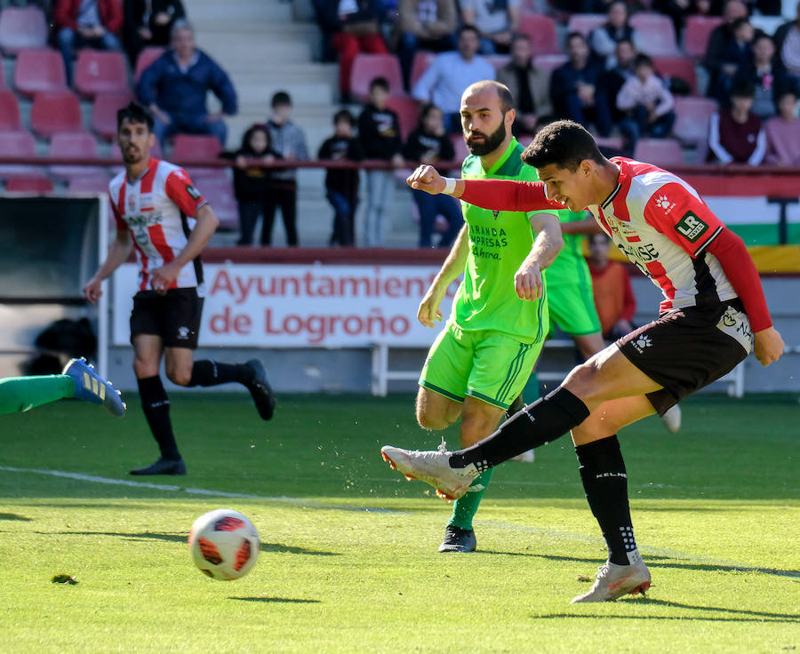 Los riojanos ganan al Mirandés por 3-0, pelearán por la segunda plaza y se clasifican para el 'play off'