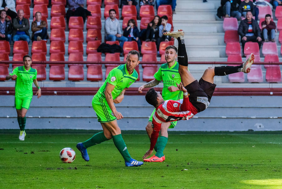 Los riojanos ganan al Mirandés por 3-0, pelearán por la segunda plaza y se clasifican para el 'play off'